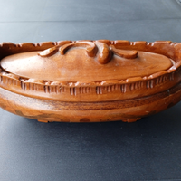 Porta gioie in legno misura media