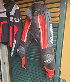 pantalone in pelle moto berik