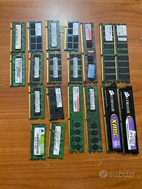Ram di vario tipo , ddr2 , ddr 400