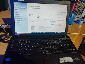 TOSHIBA SATELLITE I3 8+500GB W10 PRONTO USO