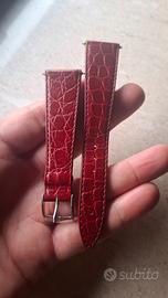 cinturino in pelle per orologio vintage