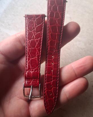 cinturino in pelle per orologio vintage