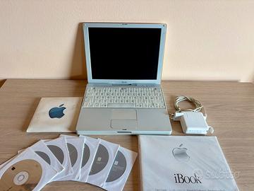 Apple iBook G3 12" Dual USB Snow 2001 Funzionate