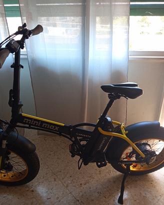 bici elettrica  argento mini max