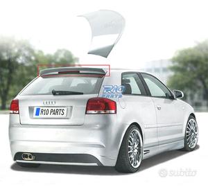 SPOILER TETTO AUDI A3 8P 3P 03-08