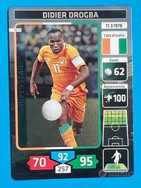 DIDIER DROGBA 66 Panini Fußball Stars 2014 Card