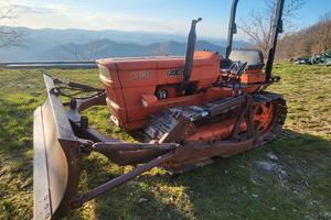 Fiat 605C cingolato con apripista e sollevatore 