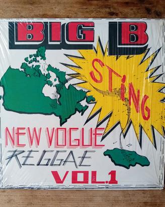 Disco LP 33 - Big B Sting - New Vogue Reggae Vol.1