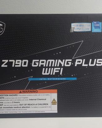 MSI Z790 GAMING PLUS WIFI DDR5 – NUOVA