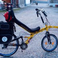 recumbent bici sdraiata