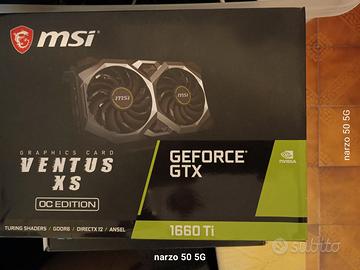 scheda grafica  MSI geforce GTX 1660 ti