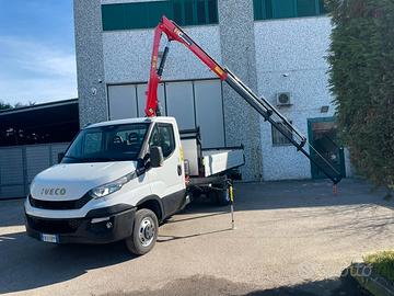 Iveco Daily 35C11 Ribaltabile Trilat + Gru NUOVA