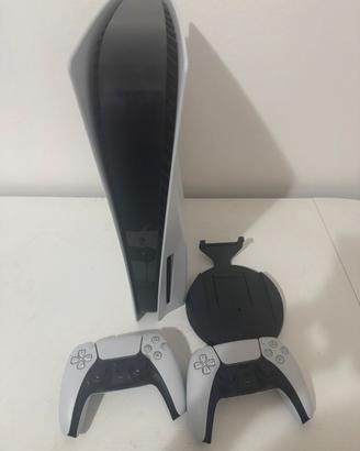 Console play 5 flat disk con due joystick 825gb
