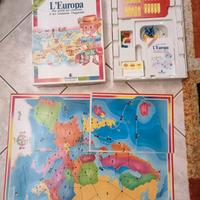 Gioco di società Clementoni, anni '80. Europa.