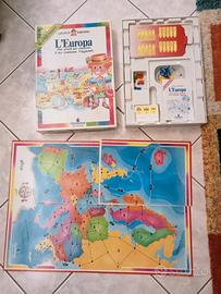 Gioco di società Clementoni, anni '80. Europa.