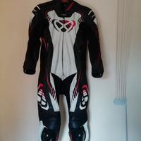 Tuta in pelle intera  per moto Ixon