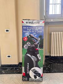 Set completo da golf  : mazze , sacca e carrello