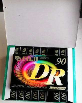 10 Musicassette Vintage FUJI DR 90