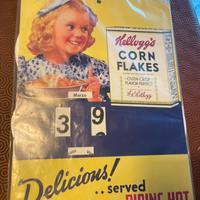 CALENDARIO PERPETUO PUBBLICITARIO KELLOGS NUOVO