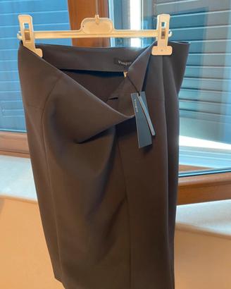 Gonna elegante marrone nuova Vougue 48