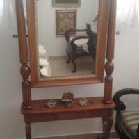 Grande specchiera psiche '800