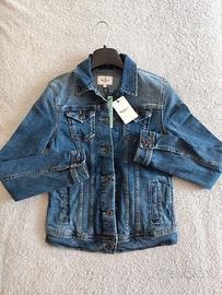 Pepe Jeans Giacca Jeans Thrift Donna, Blu Denim, S