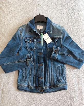 Pepe Jeans Giacca Jeans Thrift Donna, Blu Denim, S