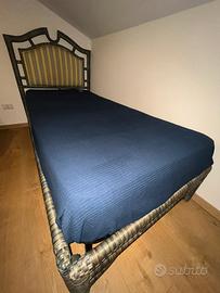 Cameretta completa in Rattan Blu