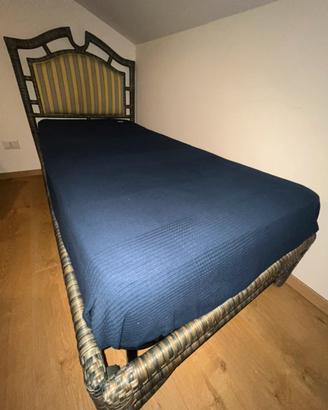 Cameretta completa in Rattan Blu