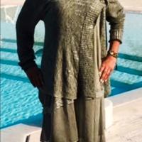 Abito primavera/estate con cardigan