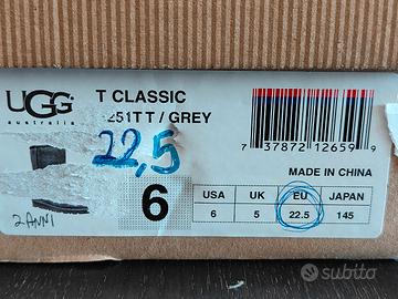 UGG Classic Grey n. 6