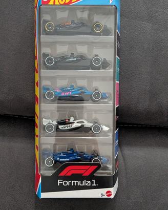 Hot wheels Formula uno 5 pack