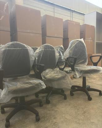 Sedia ergonimica tessuto ufficio