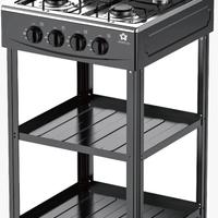 CUCININO 4 Fuochi a gas con ripiani