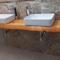 Mensole porta lavabo