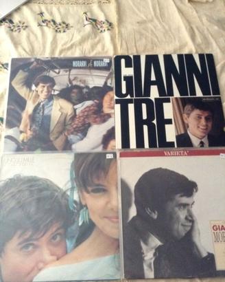 4 LP ORIGINALI GIANNI MORANDI