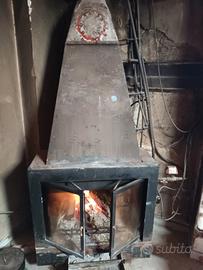 termocamino a legna 