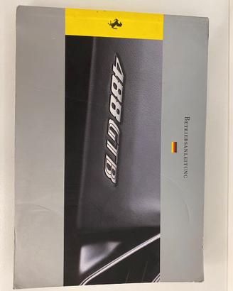 libretto uso e manutenzione ferrari 488 gtb