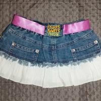 Gonna di jeans bimba 