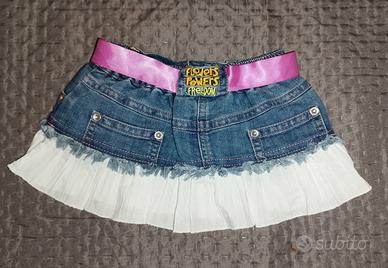 Gonna di jeans bimba 