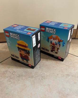 Lego Brick Headz Coppia One Piece