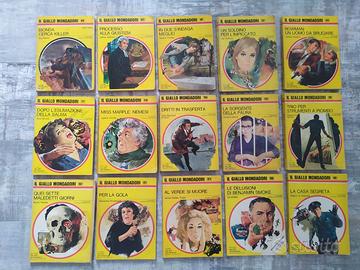 Lotto 15 - 15 volumi - Il Giallo Mondadori