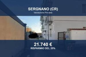 Immobile in asta di 45 m² con box auto a Sergnano