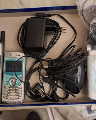 Set di cellulari - caricatori vintage