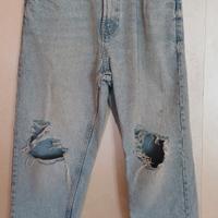 jeans bershka con strappi