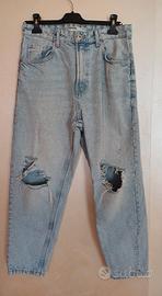 jeans bershka con strappi