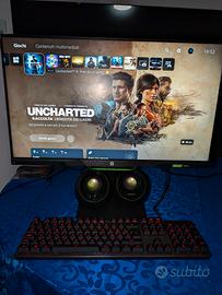 Monitor 144hz+tastiera meccanica+casse