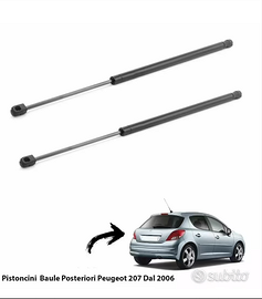 2 MOLLE A GAS PISTONI PISTONCINI Usate PORTELONE