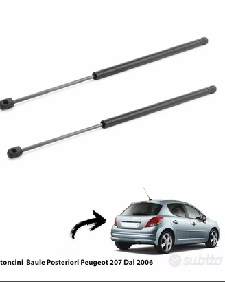 2 MOLLE A GAS PISTONI PISTONCINI Usate PORTELONE