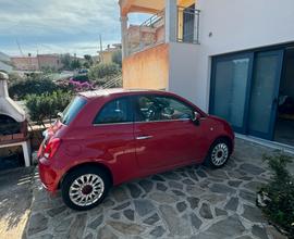 Fiat 500 Red Hybrid